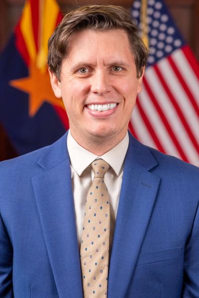 A portrait of Will Greene.